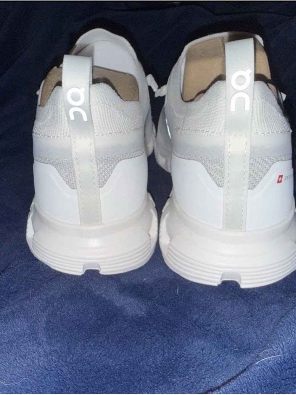 On Cloudstreet Women's All-White Running Sneakers - Picture 5 of 6